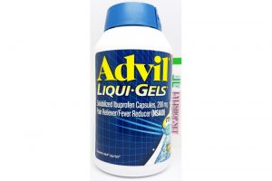 Viên uống giảm đau hạ sốt Advil Liqui Gels minicaps chai 200 viên nang mềm của Mỹ chứa Ibuprofen 200mg