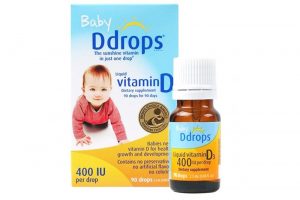 Baby D drops Vitamin D3 400 iu cho trẻ sơ sinh 90 giọt của Mỹ