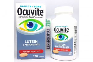 Bổ mắt Bausch Lomb Ocuvite Lutein Antioxidants chai 120 viên từ Mỹ