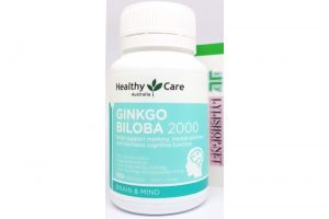 Bổ não Healthy Care Ginkgo Biloba 2000mg 100 viên nang từ Úc