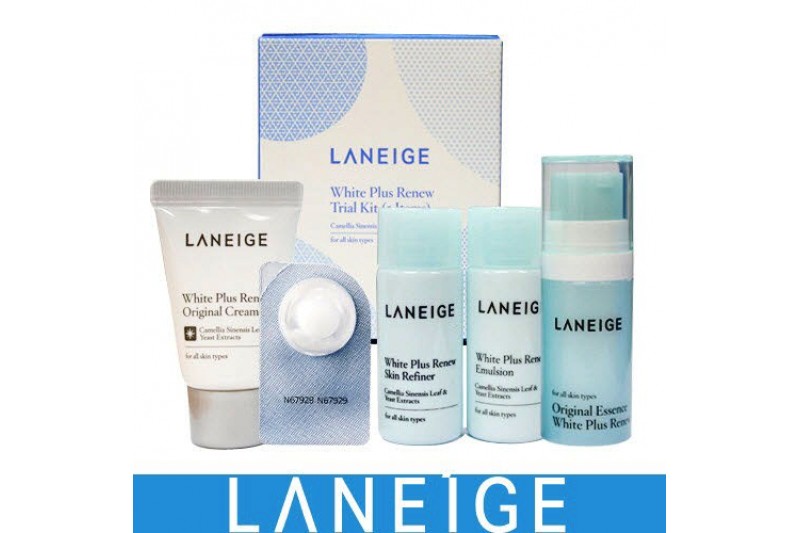 Bộ dưỡng trắng da LANEIGE White Plus Renew Trial Kit (5 món) từ Hàn Quốc