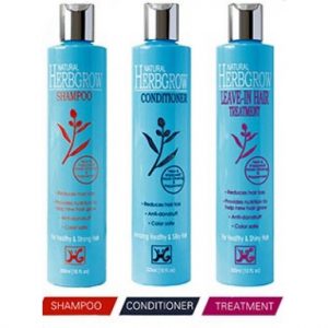 Bộ dầu gội và dầu xả trị rụng tóc Herbgrow Shampoo chai 300ml từ Mỹ
