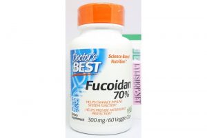 Viên uống hỗ trợ điều trị ung thư Best Fucoidan 70% chai 60 viên hãng Doctor’s Best của Mỹ