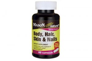 Body, Hair, Skin & Nails 60 viên hãng Mason Natural USA giúp khỏe tóc, đẹp da, chống lão hóa