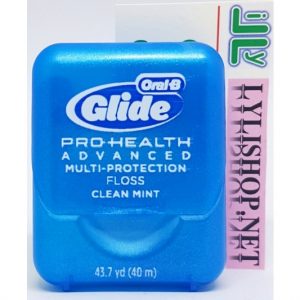 Chỉ nha khoa Oral B Glide Pro-Health Advanced Multi Protection Floss Clean Mint hộp 40m từ Mỹ