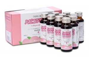 Collagen de Happy 10000mg hộp 10 chai 50 ml dạng nước từ Nhật Bản