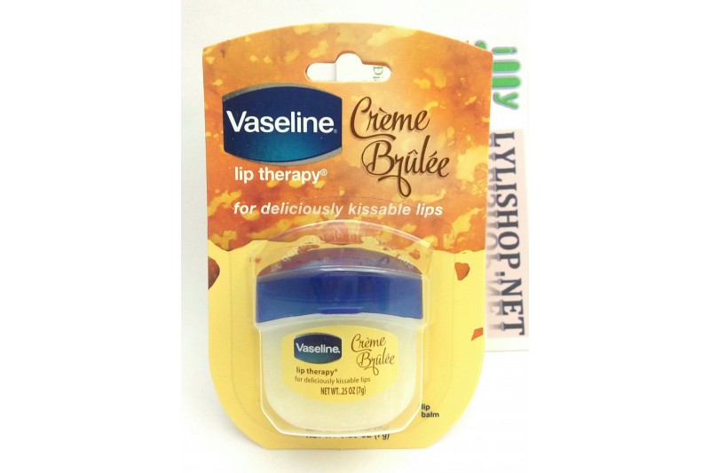 Dưỡng Môi Vaseline 7g Lip Therapy Creme Brulee từ Mỹ