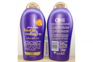 Dầu gội OGX Thick and Full Biotin and Collagen Shampoo chai 577ml từ Mỹ