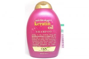 Dầu Gội Shampoo OGX Anti Breakage Keratin Oil 385ml của Mỹ