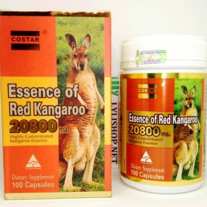 Viên uống Essence of Red Kangaroo 20800mg hộp 100 viên từ Úc bổ thận tráng dương