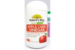 Viên uống giảm cân Apple Cider Vinegar Diet chai 60 viên hãng Nature's Way từ Úc