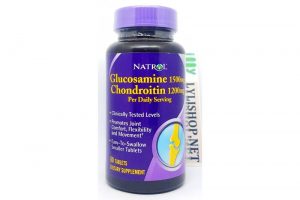 Glucosamine 1500 mg Chondroitin 1200 mg chai 60 viên hãng Natrol từ Mỹ