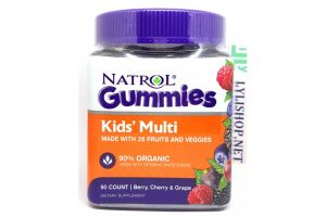 Kẹo Vitamin cho bé Gummies Kids’ Multi hủ 90 viên hãng Natrol từ Mỹ