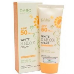 Kem Chống Nắng DABO White Sunblock Cream SPF50 PA+++ 70ml từ Hàn quốc