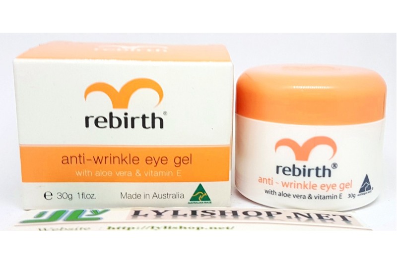 Kem chống nhăn mắt Rebirth Anti – Wrinkle Eye Gel 30g của Úc