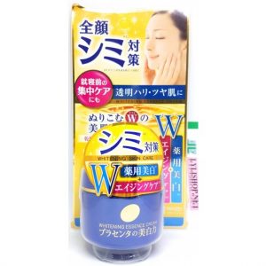 Kem dưỡng trắng da Meishoku Whitening Essence Cream hủ 55g từ Nhật