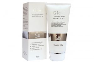 Kem Tan Mỡ Giori Treatment Herbs Slim Gel 5in1 tuýp 150g từ Nhật