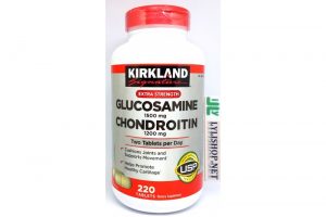 Bổ Khớp Kirkland Glucosamine 1500mg Chondroitin 1200mg chai 220 viên từ Mỹ