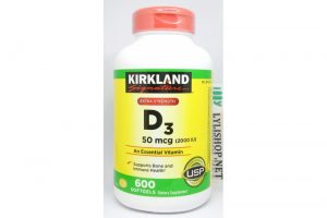 Kirkland Vitamin D3 2000IU 600 viên từ Mỹ - cho người còi xương, thiếu vitamin D3