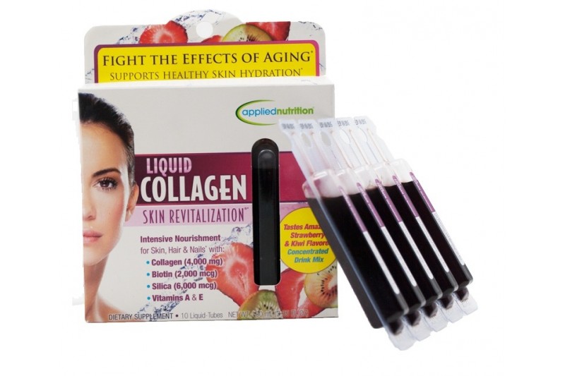 Liquid Collagen Skin Revitalization hộp 10 tuýp - Collagen nước làm căng da nhanh chóng từ Mỹ