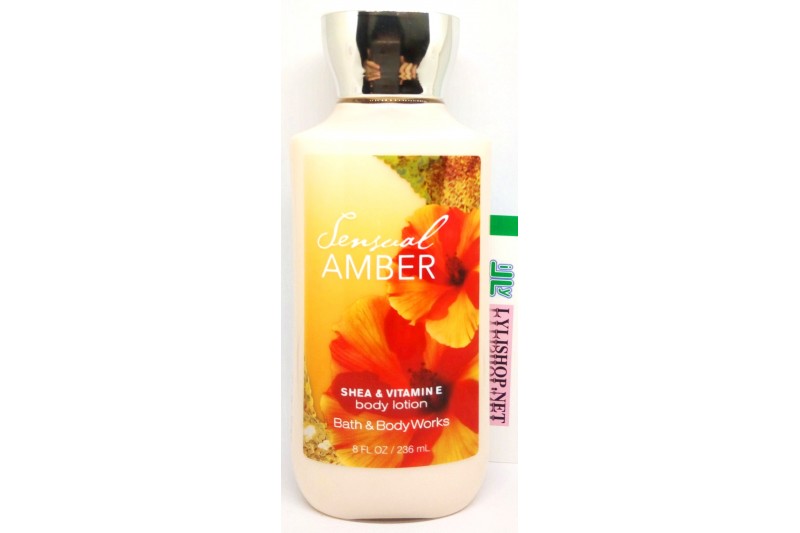 Lotion dưỡng thể cho da Sensual Amber 236ml của hãng Bath & Body Works từ Mỹ