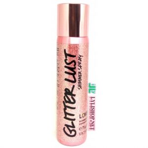 Xịt Thơm Toàn Thân Kim Tuyến Love Glitter Lust Shimmer Spray 75g/90ml Victoria's Secret Từ Mỹ