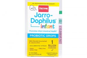 Men đẩy đờm Jarro Dophilus infant Probiotic Drops chai 15ml hãng Jarrow Formulas từ Mỹ