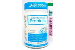 Men vi sinh 32 tỉ lợi khuẩn Probiotic Double Strength 32 Billion chai 60 viên hãng Life Space từ Úc