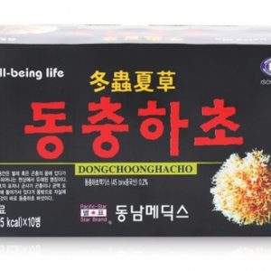 Nước uống Đông Trùng Hạ Thảo Hàn Quốc DONGNAM MEDICAL hộp 10 chai (Well-being life)