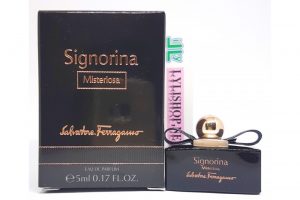 Nước hoa mini nữ Signorina Misteriosa Salvatore Ferragamo Eau de Parfum chai 5 ml màu Đen chính hãng
