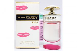 Nước hoa mini PRADA CANDY KISS Eau de Parfum chai 7 ml màu TRẮNG chính hãng