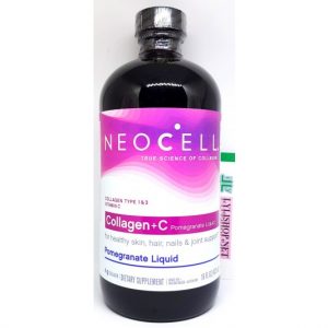 Neocell COLLAGEN Pomegranate Liquid chai 473ml, COLLAGEN Nước Lựu từ Mỹ hãng Neocell (mẫu mới)