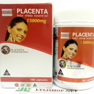 Viên nhau thai cừu Placenta 15000mg hộp 100 viên của Úc xách tay