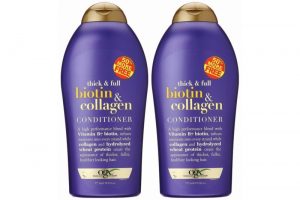 Dầu xả OGX Thick and Full Biotin and Collagen Shampoo chai 750ml từ Mỹ