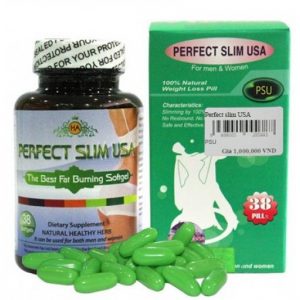 Perfect Slim USA 38 viên - Viên uống Giảm Cân an toàn từ Mỹ
