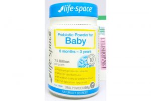Bột Men Vi Sinh Cho Em Bé dưới 3 Tuổi 7 tỉ lợi khuẩn Probiotic Powder For Baby chai 60g hãng Life Space từ Úc