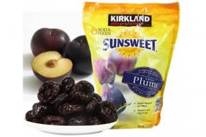 Quả Mận Sấy Khô Kirkland Sunsweet Plums bịch 1.59kg của Mỹ