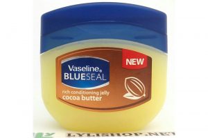 Sáp dưỡng ẩm Vaseline Blueseal Cocoa Butter lọ 100ml từ Mỹ