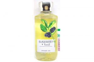Sữa tắm Blackberry & Basil chai 295ml của hãng Bath & Body Works từ Mỹ