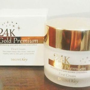 Dưỡng trắng da tinh thể vàng Secret Key 24K Gold Premium First Cream 50g từ Hàn Quốc