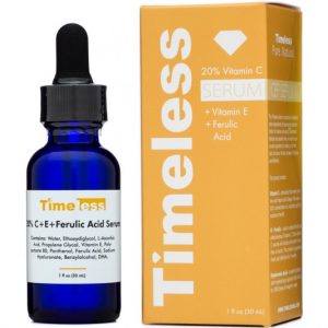 Serum Timeless 30ml từ Mỹ Làm Sáng Da Mờ Vết Thâm gồm Vitamin C, E, Ferulic Acid