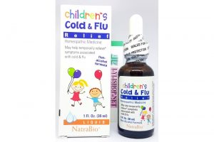 Siro trị cảm cúm Children’s Cold & Flu Relief hộp 30ml hãng NatraBio từ Mỹ