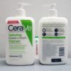 Sữa rửa mặt tẩy trang dưỡng ẩm Cerave Hydrating Cream To Foam Cleanser chai 473 ml từ mỹ - cho da thường và da khô