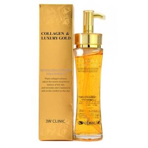 Tinh chất vàng Collagen & Luxury Gold 3W CLINIC chai 150ml từ Hàn quốc