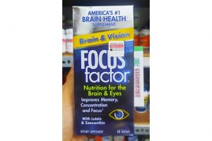 Viên uống Bổ Não, Bổ Mắt Focus Factor America's#1 chai 60 viên từ Mỹ