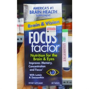 Viên uống Bổ Não, Bổ Mắt Focus Factor America's#1 chai 60 viên từ Mỹ