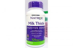 Viên uống bổ gan Milk Thistle 525mg chai 60 viên hãng Natrol của Mỹ