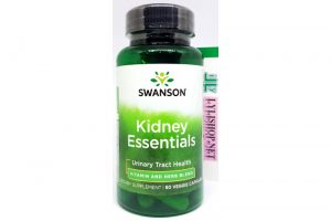Viên Uống Kidney Essential chai 60 viên hãng Swanson từ Mỹ