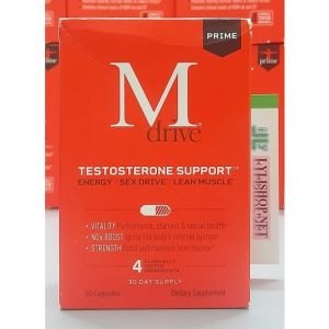 Viên uống M-Drive Testosterone Support Tăng cường sinh lý cho nam hộp 60 viên từ Mỹ