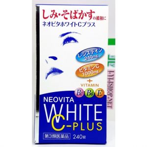 Viên uống trắng da giảm nám Neovita White C-Plus hộp 240 viên từ Nhật